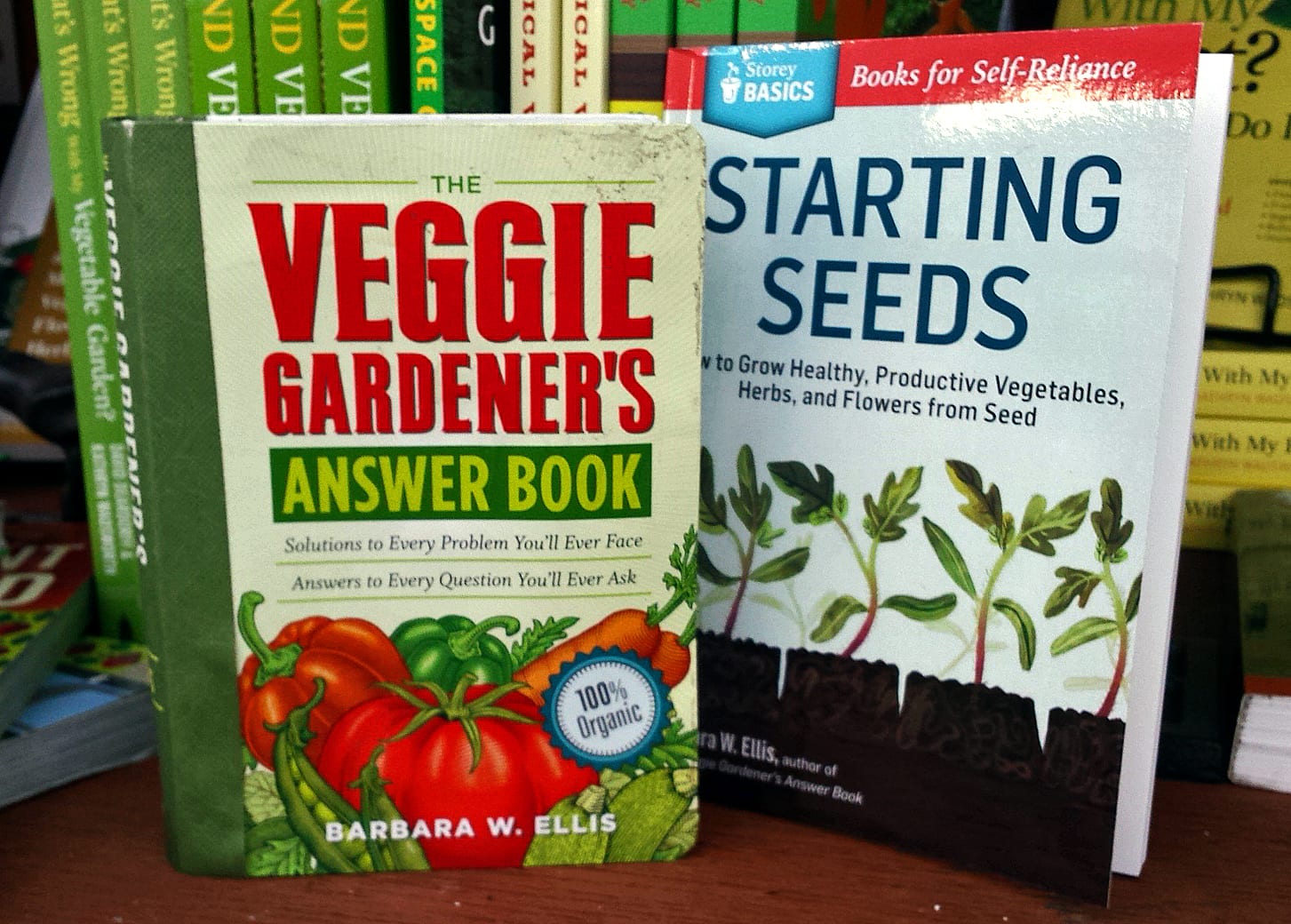 books about growing vegetables